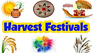 Harvest Festivals  CBSENCERT Grade 3rd  EVS Topic  Kidos Edu Point [upl. by Sukhum53]