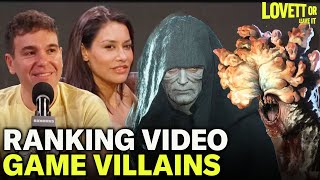 Lovett amp Borderlands Janina Gavankar Blind Rank The Most Evil Video Game Villains [upl. by Ransell]