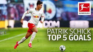 Patrik Schick  Top 5 Goals [upl. by Bernadette]