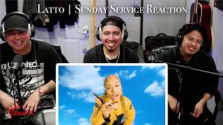 LATTO SUNDAY SERVICE REACTION [upl. by Bowes]