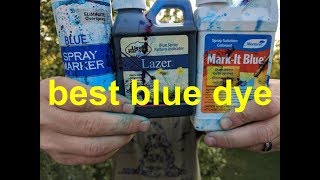 Best Blue Marking Dye whats the best [upl. by Masry]