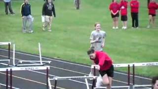 The most extreme high school girls hurdles race you will ever see [upl. by Inalial]