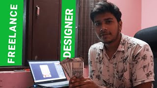 How I get Freelance work  Freelancer graphic designer  Hindi [upl. by Xymenes]