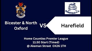 Bicester amp North Oxford vs Harefield [upl. by Anoyk174]