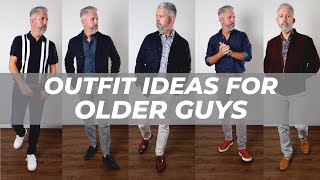 Older Mens Outfits That Always Look Put Together  Over 40 [upl. by Enomaj]