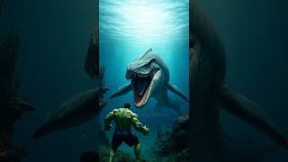 Hulk vs Megalodon vs Mosasaurus [upl. by Clippard]