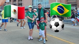 Mexico vs Brazil  Copa America 2024  College Station Texas  🇧🇷🇲🇽⚽️ [upl. by Najed]