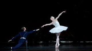 Swan Lake Zenaida Yanowsky and Nehemiah Kish in rehearsal The Royal Ballet [upl. by Wilser]