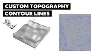 How to make Topography Contour Lines in Rhino [upl. by Aver]