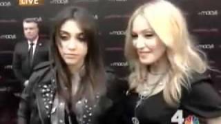 Madonna amp Lola Material girl interview [upl. by Bore11]