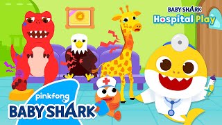 Ouch😣 Dr Baby Shark please fix my owie🩺ㅣKids roleplaying gameㅣBaby Shark Hospital Play App [upl. by Halimaj]