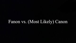 Fanon vs Most Likely Canon  FNaF  Gacha [upl. by Amaleta721]