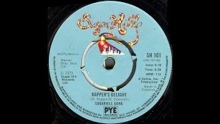 Rappers Delight Long Version  Vinyl Single  Sugarhill Gang [upl. by Ardnovahs]