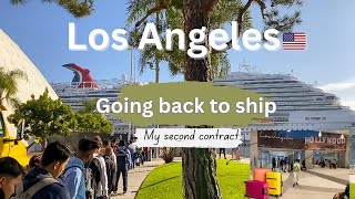 Going back to ship for my second contract LA California [upl. by Bogie129]