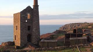 POLDARK FILMING Season 5  Wheal Leisure dressed for filming Poldark Botallack [upl. by Erdei]