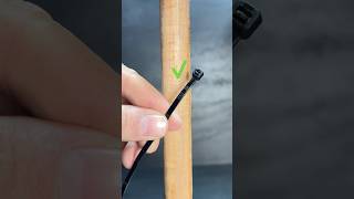 How to Easily Unlock a Cable Tie Without a Cutting ToolbHd CableTie CreativeHacks [upl. by Essirehc]