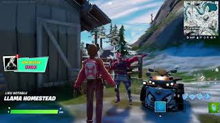 Quêtes Fondation Recruter un personnage et parcourir 1000m en sa compagnie sur fortnite chapitre 3 [upl. by Vareck]