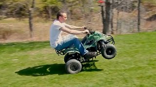 110cc Chinese ATV Review [upl. by Nomi]