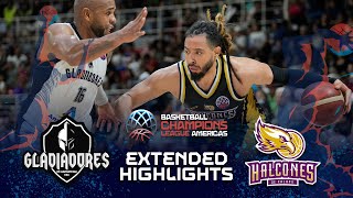 Gladiadores de Anzoategui v Halcones de Xalapa  Extended Highlights  BCLAmericas 202324 [upl. by Neellok]