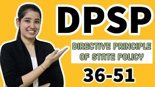 Directive Principles Of State Policy  DPSP  Article 3651  Indian Constitution [upl. by Yednil]