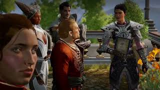 Dragon Age Inquisition Solavellan Oppose and Redeem Endings [upl. by Emoryt]