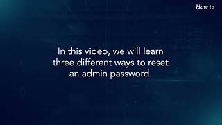 How to Reset Administrator Password in Windows [upl. by Tnomel706]