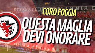 Foggia alè lo sai che devi vincere  Coro Curva Nord Foggia CON TESTO [upl. by Ierna951]