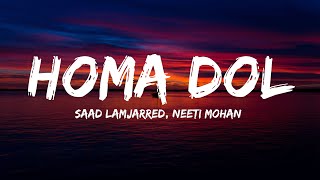 Homa Dol LYRICS  ENGLISH TRANSLATION  Saad Lamjarred  Neeti Mohan [upl. by Pierre214]