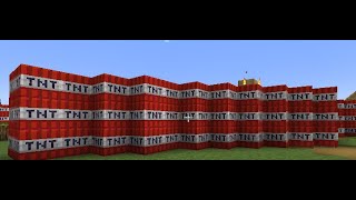 Minecraft  TNT Village [upl. by Llezom]