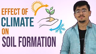 Soil Forming Factors Climate  Effect Of Rainfall And Temperature soilscience icarjrf [upl. by Lunt]