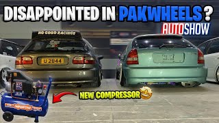 THOUGHTS ON PAKWHEELS AUTOSHOW DISAPPOINTED OR NOT ft New Compressor✅ [upl. by Simeon]