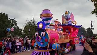 Disneys Magical Express Parade Shanghai Disneyland China 2018 [upl. by Ynahpets212]