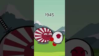 Empire of Japan and Japan now countryballs japan 1945 [upl. by Fabrienne]