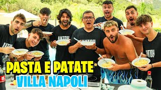 🥔💙 PASTA E PATATE CON LA PROVOLA in VILLA NAPOLI CREATORS [upl. by Fitzpatrick938]