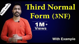 Lec25 Third Normal Form in dbms with examples in Hindi  Normalization [upl. by Ydwor]