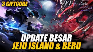 3 GIFTCODE TERBARU Akhirnya Update Jeju Island Bakal Ada New Job  Solo Leveling ARISE [upl. by Isabelita]