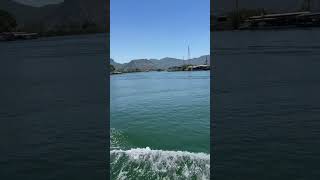 Dalyan arabalı feribot muğla travel bodrum deniz car ortaca tatil [upl. by Albers]