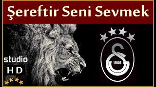 Şereftir Seni Sevmek Stüdyo  Galatasaray Marşları [upl. by Duaner90]