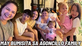 Angelica Panganiban at Baby Bean BINISITA sina Luna Yohan at Lucho  FAMILY AGONCILLO HOUSE [upl. by Anehc]