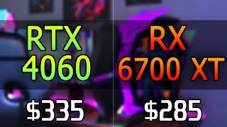 RX 6700 XT vs RTX 4060 [upl. by Zoltai]