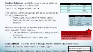 Datatype tables  the way to define domain model [upl. by Meredeth]