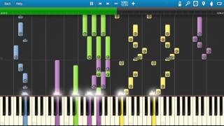 Cagney and Lacey Theme Song  Piano Tutorial  Synthesia Cover [upl. by Locin]