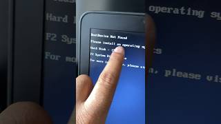 Boot Device Not Found Hard Disk 3F0 Error laptoprepair [upl. by Harday]