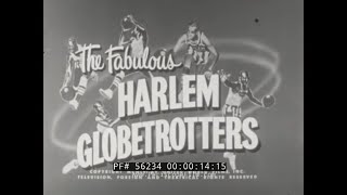 1956 HARLEM GLOBETROTTERS BASKETBALL TEAM quotFABULOUS HARLEM GLOBETROTTERSquot 56234 [upl. by Pryce832]