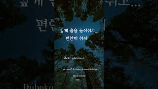 Duboko udahni i opusti se naučićeš korejski korean kdrama koreanlanguage korejski [upl. by Mellette]