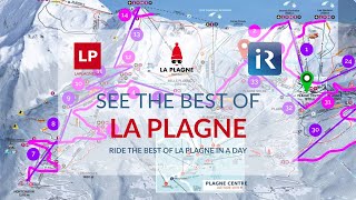 A seven minute tour showing how to see the best of La Plagne in a day [upl. by Jar241]