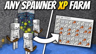 All Mob Spawner XP Farms  Minecraft 120 Tutorial [upl. by Atteloj]