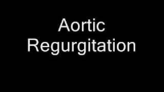 aortic regurgitation [upl. by Bonn]