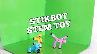 Stikbot Zanimation Studio Pets for Stop Motion Animation [upl. by Minnie]