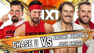 WWE NXT Ep 9  Chase U Vs Brooks Jenson amp Josh Briggs NXT Tag Team Championship Tournament [upl. by Ahsayn]